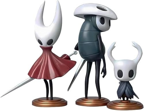 TPNI 3 Figuren Hollow Knights Hohlspiel Figur Modell 6-12 cm PCV Cartoon Toy Statue Sammlerstück für Fans