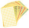 Colored Dot Stickers Klebepunkte Bunt Klebepunkte Aufkleber Rund 16 Bilder 16 Farbe Markierungspunkte Klebepunkte Bunt Aufkleber Klebepunkte bunt Punkte Aufkleber für Büro Schule Kalender (16mm)
