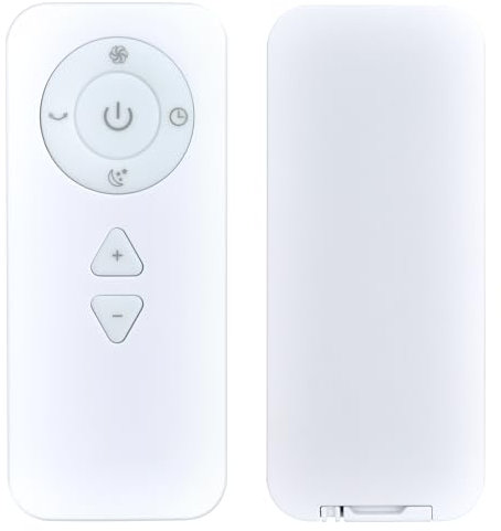 TCNOUMT Turmventilator Leise Ersatz Fernbedienung Kompatibel mit U ULTTY djive Rotorlos Ventilator mit Luftreiniger Filter HEPA 14 ARC Heizung TrendGear ROVUS Geek aire Ross hiper roto Fan