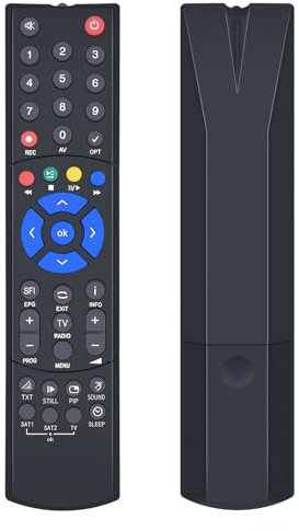 TRUCKON Neu PVR235S FBPVR235 PVR235 Ersatzfernbedienung passend für TechniSat Digic Order S1 S2 S1/ S2/ K1 S2/K2 PVR235S FBPVR235 PVR235