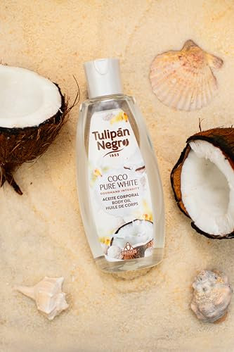 TULIPÁN NEGRO, BODY OIL COCO PURE WHITE 200 ML