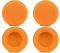 SOULWIT 4Pcs Replacement Earpads for JLab Rewind/Rewind 2 Wireless Retro Headphones, Soft and Durable Sponge Ear Pads Cushions with High-Density Foam - Orange