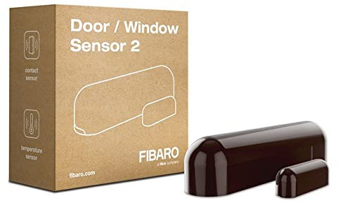 FIBARO FGDW-002-7, Marrón oscuro