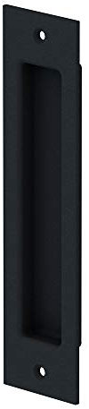 SLID'UP Griffmulde eckig 53x203 mm, Landhausstil rustikal, Farbe Carbon