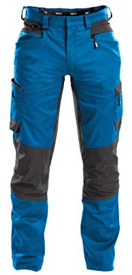 DASSY® Helix DASSY® Helix Stretch-Arbeitshose - Größe 42 - FLASCHENGRÜN/SCHWARZ