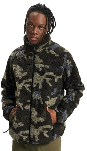 Brandit Teddyfleece Jacket, Farbe: darkcamo, Größe: S