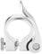 Keenso Bicycle Seatpost Clamp Quick Release 28.6mm Seat Post Clamp Aluminum Alloy Seatpost Seat Post Clamp for 25.4mm Seat Post(Silver) Riding