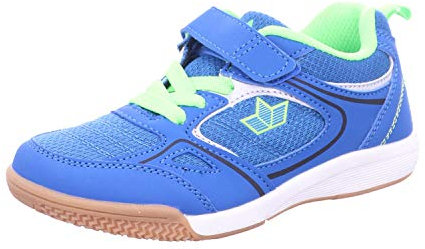 Lico Unisex Kinder Racine Vs Hallenturnschuhe, Blau Lemon, 35 EU