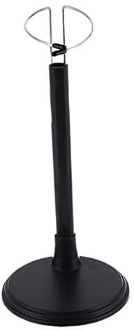 Perfeclan Puppen Puppenhalter Display Halter für Puppen und Actionfigur Modell, Schwarz, 35CM Schwarz