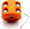 Onbelon Seilwinde Stopper ATV-SCHS Seilwinde Kabel Saver Haken Stopper Schnur Gummistopper mit Inbusschlüssel für ATV UTV Seilwinden (Orange)