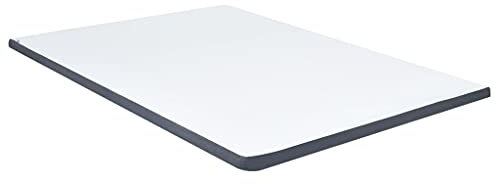 TEWTX7 Boxspringbett-Matratzenauflage | Gästematratze mit Waschbare Bezug | Antirutsch Weich Matratze | 200 x 140 x 5 cm | Stoff (100% Polyester)