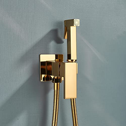 Onyzpily bidet dorado bidet ducha de mano caliente y fría bidet ducha spray bidet