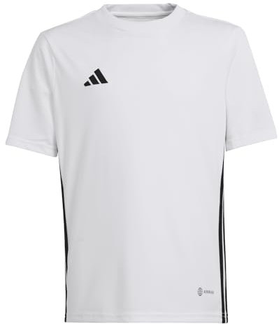 Adidas Unisex Kids Jersey (Short Sleeve) Tabela 23 Jersey, White/Black, H44534, 140