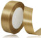 Dunkles Gold Satinband 25mm x 22Meters Schleifenband Champagner Geschenkband Dekoband Stoffband für Geschenk, Basteln, Nähprojekte, Haarschleifen, Brautstrauß, Hochzeits Dekoration