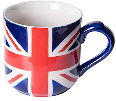 London Pottery Tazza da 250 ml (Union Jack dipinto a mano)