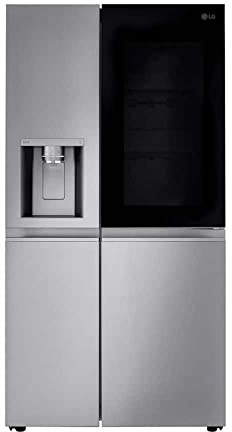 27 cu. ft. Side by Side Smart Refrigerator w/InstaView and Craft Ice in PrintProof Stainless Steel