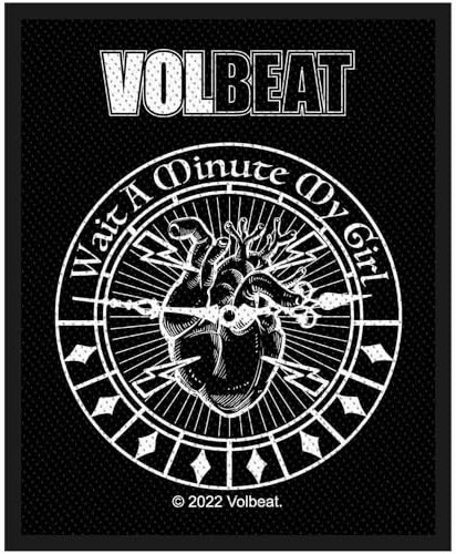 Volbeat - Wait A Minute My Girl Patch Aufnäher ca. 8x 10cm