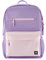 HP Campus Mochila para Portatiles de hasta 15,6 (Capacidad 17 L, Impermeable, Cremallera Doble con Candado, Correas Ligeras y Acolchadas, Bolsillo Flotante) Color Lavanda y Rosa