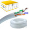 EXTRALINK Cavo di rete interno Cat 6 UTP (U/UTP) Cat 6 Ethernet 305M, cavo di rete intrecciato, cavo in rame Rj45 Cat 6, rivestimento esterno in PVC, frequenza fino a 250MHz