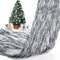 Lyrow Lametta-Eiszapfen für Weihnachtsbaum, Lametta, Weihnachtsbaum, Weihnachten, Silvester, Festivals, Dekoration, Geburtstag, Party, Zubehör, 6000 Stränge (Silber)