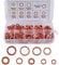 AEDIKO 200pcs Copper Washer Set - Metric Sealing Washers M5-M14