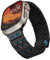 pitaka Carbon Armband für Apple Watch 10/Ultra 2/Ultra/9/8/7/6/SE/5/4/3/2/1 aus Kohlefaser und Aramidfaser Uhrenarmband Universal Ersatzarmband mit Magnetischem Verschluss 49-38 mm Treppe