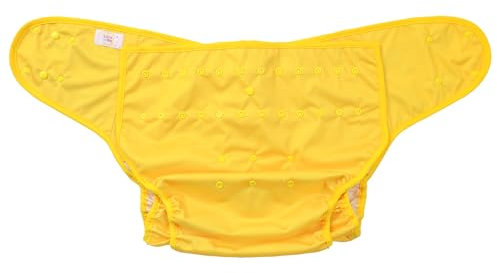 LittleForBig Waschbarer Verstellbarer Wiederverwendbarer Wasserdichter Stoffwindel Überhose Bezug für Erwachsene Einheitsgröße - Ich Wähle Dich