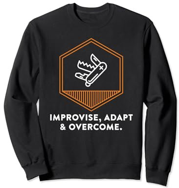 Improvise Adapt & Overcome, T-shirt couteau suisse Sweatshirt