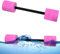 BOOSTEADY Wasserhantel Aquahanteln für Wasserübungen Wasser Fitness Hanteln mit 6 Poolgewichten aus EVA Schaum für Männer Frauen Wasser Fitness, Rosa Lange