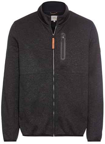 camel active Herren Fleecejacke mit Reißverschluss Nachtblau, Menswear-XL