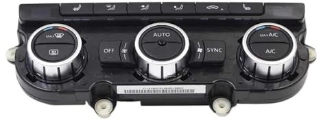 35D 907 044 Climatronic Klimaanlage Control Switch Panel AC Sitz Heizung Kompatibel for VW Passat B7 CC Golf 6 35D907044