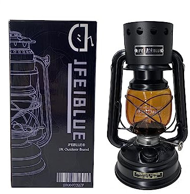 JFEIBLUE Lampe à pétrole, lampe à kérosène, lanterne de camping en plein air, lanterne à combustible, lampe militaire, lampe à combustible, lampe à vent, lampe d'éclairage, lampe d'ambiance, modèle de