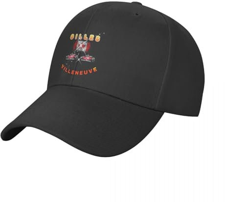 Baseballmütze Basecap Gilles Villeneuve Baseball Cap Sonnenschutz Solar Hut Luxus Militär Cap Mann Hüte für Frauen Männer