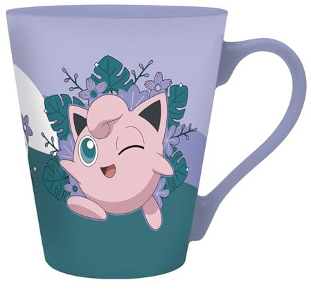 ABYSTYLE Pokémon Jigglypuff Tea Tasse fantaisie en céramique pour café et thé 250 ml