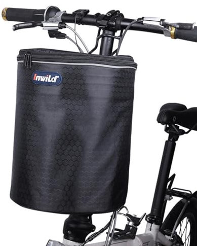 Fahrradtasche, Vorne Rollerkorb, Faltbar Fahrrad Vorne Korb, Abnehmbare Lenkerkorb Taschen, Easy Install FahrradkorbTasche, Klappbar Fahrrad Einkaufskorb, Hundekorb Mit Reflektierendem Gurt