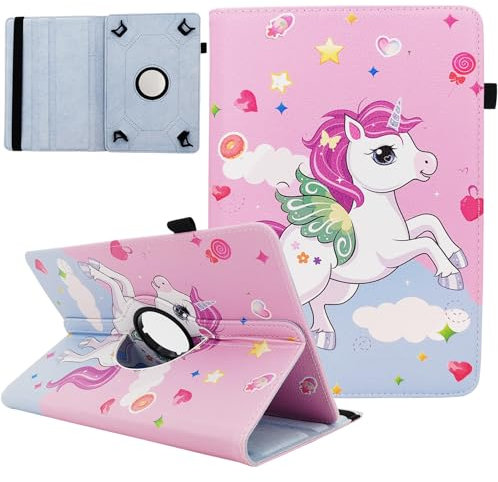 EspZanthic 10,1 Zoll Universelle Tablet Hülle Kompatibel mit DOOGEE/Blackview/HotLight/BENEVE/TECLAST/HiGrace/UIVY/OSCAL/SGIN/PRITOM/TPZ/Oangcc/YESTEL/JIKOCXN/JUSYEA/SEBBE