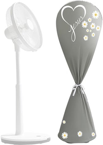 Pedestal Fan Storage Cover - Standing Round Fans Cover | Electric Fan Sleeve, Protective Cover, Fans Protection for Indoor Outdoor