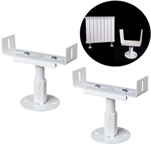 Pieds De Radiateur Traditionnels Pour Radiateur Hauteur Réglable Base En Acier Support De Sol Supports De Radiateur À Colonnes Pour Raditeurs Colonnes