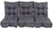 PATIO Hollywoodschaukel Auflage 3 teilig Monte Carlo für Sitzfläche 170 cm Gartenbank Gartenstuhl Polster