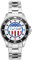 KIESENBERG Trump Donald Präsident USA Amerika Geschenk Artikel Idee Fan Uhr 2653