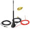 Anhoer DAB Car Aerial Antenna Splitter SMB Adapter Universal Active Amplified Aerial Reception Splitter for FM AM/DAB Car Radio Kenwood Alpine Pioneer Blaupunkt Clarion JVC