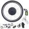 48V 1500W Electric Bicycle Conversion Kit, Front/Rear Wheel Bicycle Motor E-Bike Kit LCD Display, 20~700C Front/Rear Wheel Electric Bike Motor Conversion Kit E-Bike Cycling Hub (27.5 Front wheel)
