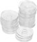 LIFKOME 50Pièces Rondelles Vinyle Transparent pour Réparation de Joints Plats Accessoires