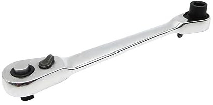 EXCEART Mini Chiave a Cricchetto Chiavi a Cricchetto Piccola Chiave a Bussola Chiave Di Socket Chiave a Cricchetto Regolabile Cacciaviti a Cricchetto Presa a Cricchetto Argento