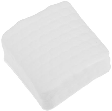 AUTSUPPL 5 packs Nail Polish Remover Pads Soft Cotton Nail Clean Wipes Non-lint Absorbent Gel Polish Cleaning Cloths for Fingernail Manicure Care