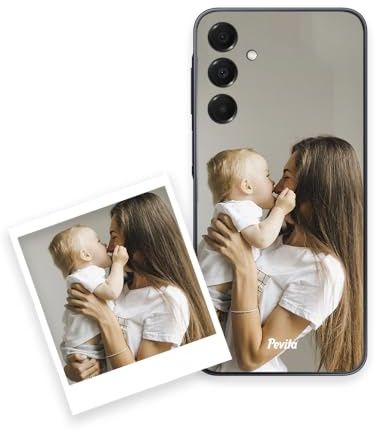 Pevita Funda Personalizada Compatible con Samsung Galaxy A17 5G/4G – Carcasa de Móvil con Tu Foto o Diseño – Silicona TPU Flexible Antigolpes – Impresión Premium Duradera – Regalo Original