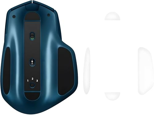 ELLENNE Logitech MX Master 1 2S Mouse Replacement Feet Set (White) | Guaranteed compatibility, ultra durable, easy installation