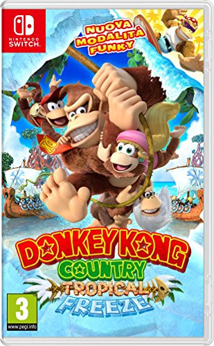Donkey Kong Country: Tropical Freeze - Videogioco Nintendo - Ed. Italiana - Versione su scheda
