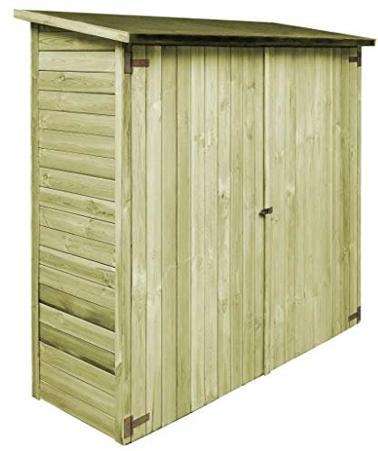 vidaXL Holz Imprägniert Geräteschuppen Gartenhaus Geräteschrank Gartenschuppen