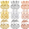 9 Pairs Boucle D'oreille Magique Bax Ensemble pour Femmes Fermoir Boucle D'oreille Dos Réglable Ascenseurs